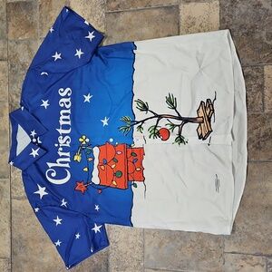 Christmas Button Down Shirt Size XXXL